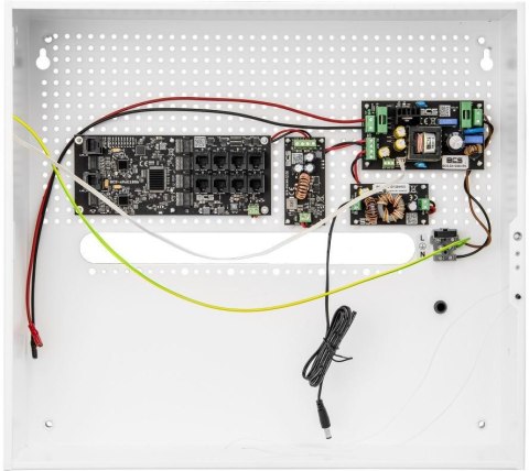 System zasilania buforowego PoE do 8 kamer i rejestratora BCS POWER BCS-UPS/IP8Gb/E-S BCS