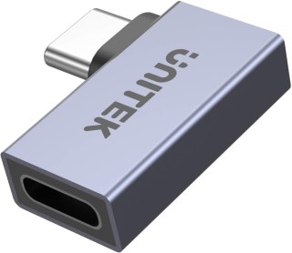 Unitek Adapter USB-C na USB-C kątowy płaski UNITEK