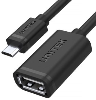 Unitek przewód OTG USB 2.0 AF do microUSB BM UNITEK