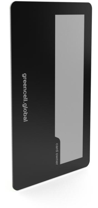 ZESTAW 5 KART DOSTĘPU NFC DO STACJI ŁADOWANIA EV Greencell HabuDen EVGCAKNFC5 GREEN CELL