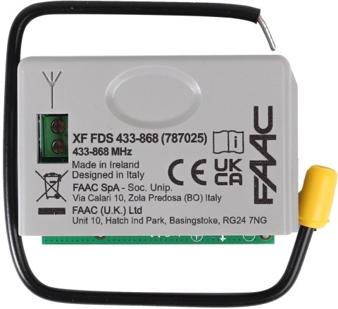 Zestaw Cyclo C721 FDS - FAAC 24V do 800kg bram przesuwnych FAAC
