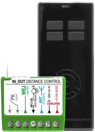 Zestaw Proxima IN-OUT Distance Control T4 CZARNY PROXIMA