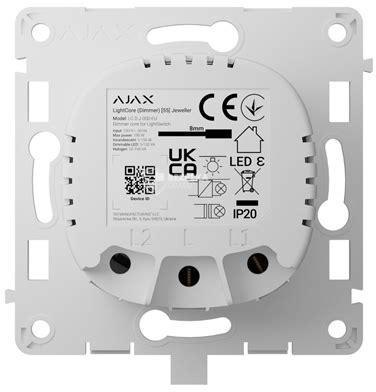 AJAX Włącznik światła LightCore Dimmer vertical (white) AJAX SYSTEMS