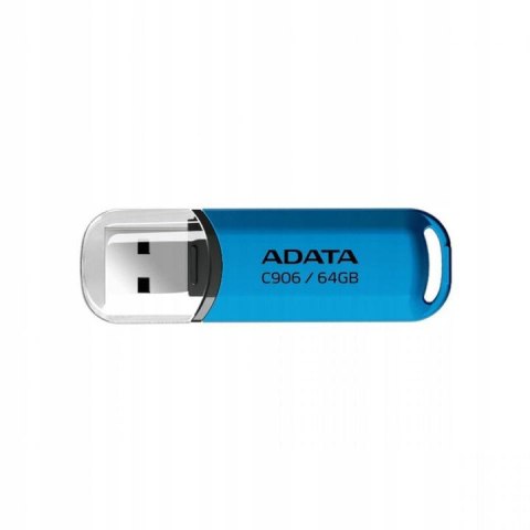 Adata Pendrive C906 64GB USB2.0 niebieski ADATA