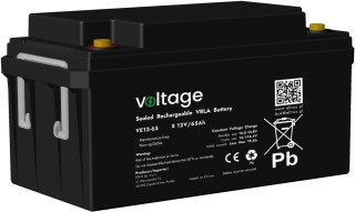 Akumulator AGM Voltage 12V 65Ah VE12-65 (Żywotność 6-9 lat) VOLTAGE