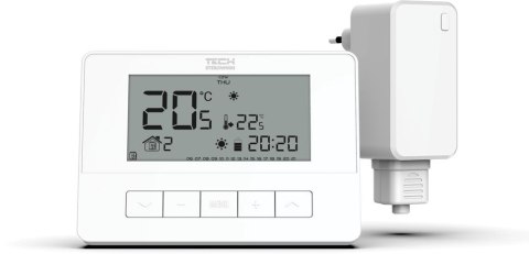 Bezprzewodowy regulator pokojowy biały T-4.2 Tech sterowniki TECH STEROWNIKI