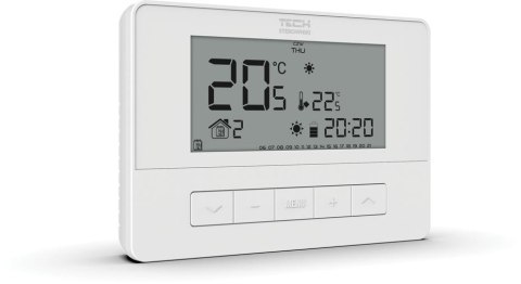 Bezprzewodowy regulator pokojowy biały T-4.2 Tech sterowniki TECH STEROWNIKI