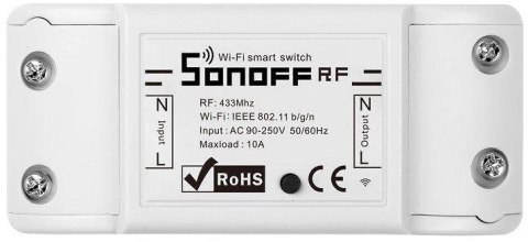 Inteligentny przełącznik WiFi + RF 433 Sonoff RF R2 SONOFF