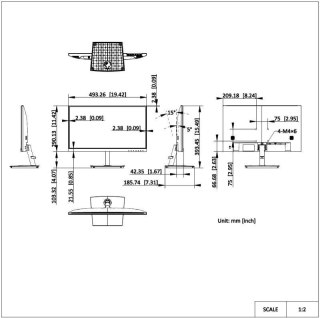 MONITOR HIKVISION DS-D5022F2-1V2S HIKVISION