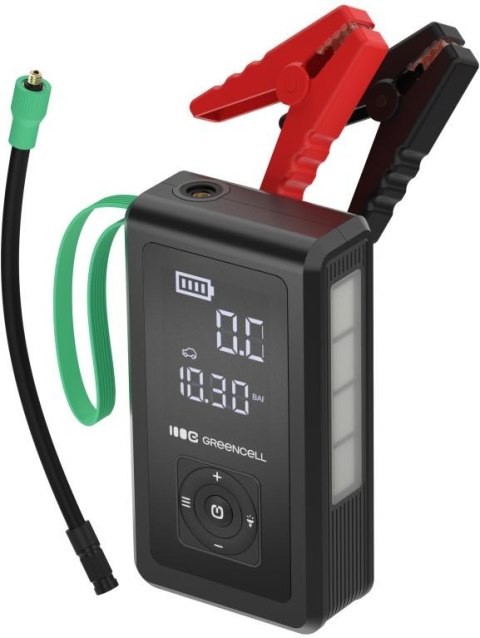 POWERBANK ROZRUSZNIK KOMPRESOR Green Cell PowerBoost Air Car Jump Starter 8000mAh 1000A 150PSI GREEN CELL