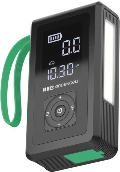 POWERBANK ROZRUSZNIK KOMPRESOR Green Cell PowerBoost Air Car Jump Starter 8000mAh 1000A 150PSI GREEN CELL