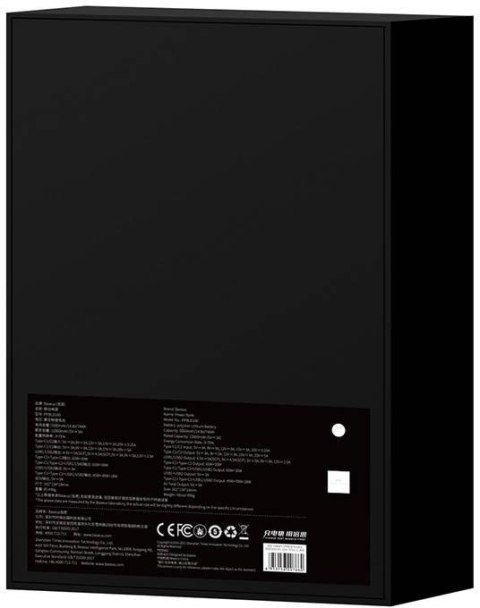 Powerbank Baseus Blade PPBL000201 20000mAh 100W PD QC 4.0 2x USB-A 2x USB-C + kabel BASEUS