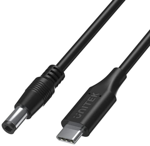 Unitek Kabel zasilający do laptopa 65W USB-C - DC5,5mm UNITEK