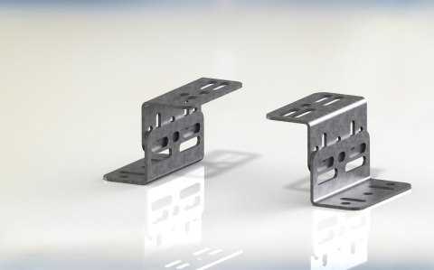 Uniwersalna podstawa pod napędy przesuwne/zestaw 4 kątowników ASM150 SAFE