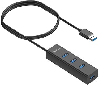 Aktywny hub USB Unitek 4w1 5Gbps z zasilaniem przez USB-C UNITEK