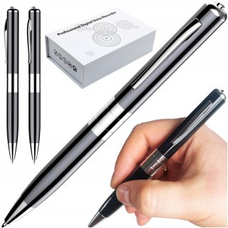DŁUGOPIS MINI DYKTAFON SZPIEGOWSKI PENDRIVE 15H HQ Do Podsłuchu Detekcja LUXURY-GOODS