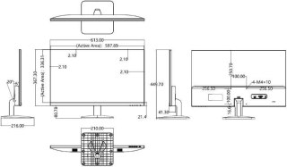 MONITOR 27" HIKVISION DS-D5027F2-1P2 HIKVISION