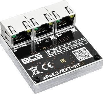 Switch POE BCS POWER BCS-xPoE3/EXT-AT BCS