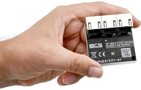 Switch POE BCS POWER BCS-xPoE3/EXT-AT BCS
