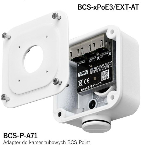Switch POE BCS POWER BCS-xPoE3/EXT-AT BCS