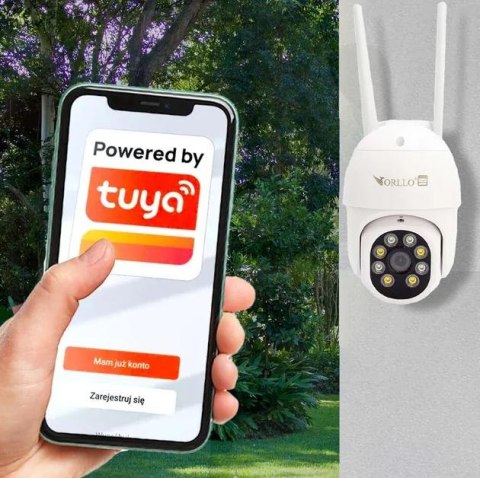 Kamera IP Orllo TZ5 zewnętrzna obrotowa 5Mpx 4G SIM Tuya ORLLO