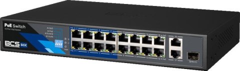 Switch PoE BCS BASIC BCS-B-SP1602G-1SFP BCS