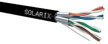 KABEL SKRĘTKA SOLARIX CAT.6A STP PE Fca 500M SOLARIX