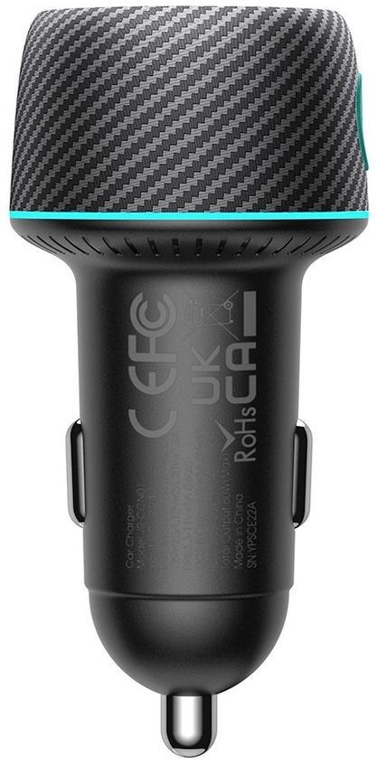 Ładowarka samochodowa Joyroom JR-CCN01 60W 3.0A PD 3.0 QC 3.0 1x USB-A 1x USB-C JOYROOM