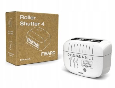 Moduł sterowania roletami Roller Shutter 4 FIBARO FGR-224 FIBARO