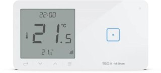 Przewodowy włącznik światła poj. z regulatorem pokojowym biały WSR-01MP Tech Sterowniki TECH STEROWNIKI