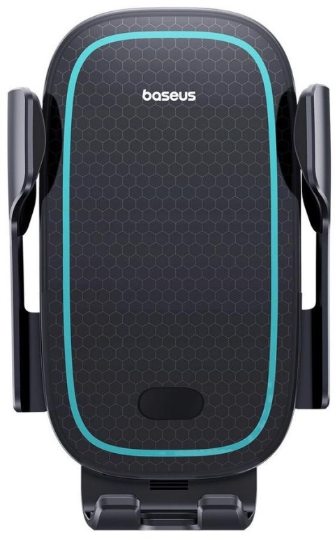 UCHWYT SAMOCHODOWY ŁADOWARKA INDUKCYJNA Baseus Milky Way Pro BS-CM023 Qi 15W NA KRATKĘ CZARNY BASEUS