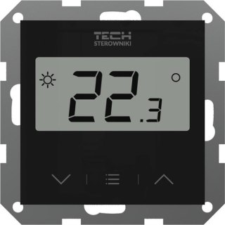 Bezprzewodowy regulator pokojowy czarny F-8Z Tech Sterowniki TECH STEROWNIKI