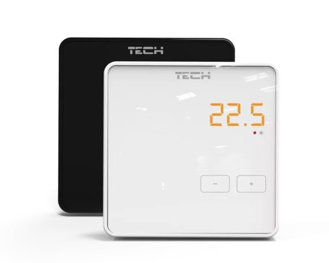 Bezprzewodowy regulator pokojowy czarny R-8Z Tech Sterowniki TECH STEROWNIKI