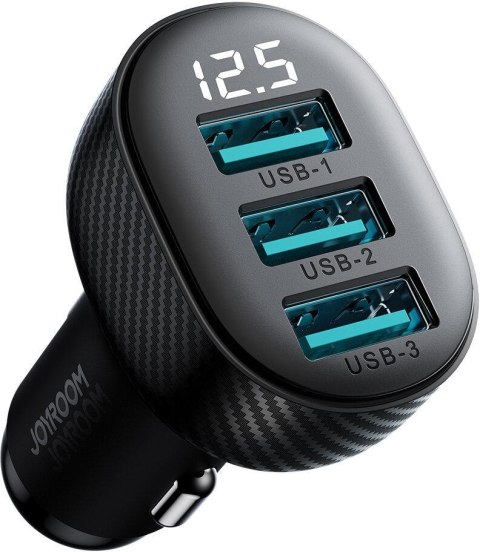 Ładowarka samochodowa Joyroom JR-CCD03 17W 3.4A 3x USB-A JOYROOM