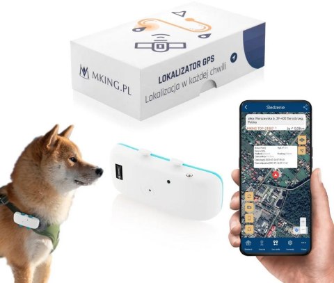 Lokalizator GPS Mking MK032 Dla Psa Kota Aplikacja MKING