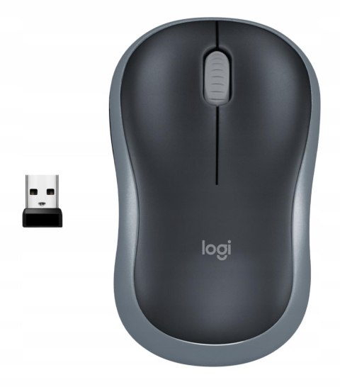Mysz bezprzewodowa Logitech Wireless Mouse M185 szary LOGITECH
