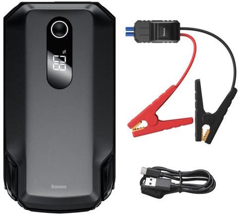 POWERBANK BOOSTER Baseus Max Car Jump Starter CGNL020001 20000mAh 12V 2000A + KABLE KROKODYLKI BASEUS
