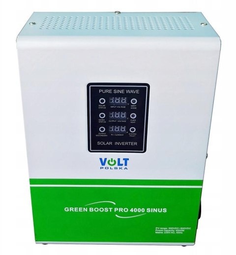 Przetwornica solarna VOLT POLSKA GREEN BOOST PRO 4000 SINUS (160-500VDC) VOLT POLSKA