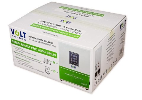 Przetwornica solarna VOLT POLSKA GREEN BOOST PRO 4000 SINUS (160-500VDC) VOLT POLSKA