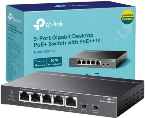 SWITCH TP-LINK TL-SG1005P-PD (POE++) TP-LINK