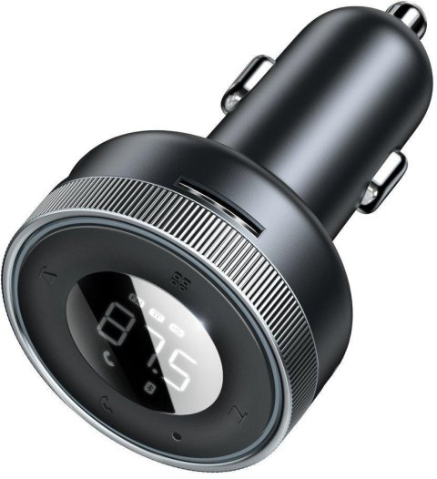 TRANSMITER FM ŁADOWARKA SAMOCHODOWA Baseus Enjoy CCLH-01 3.4A 2x USB-A JACK 3.5MM BT 5.0 BASEUS