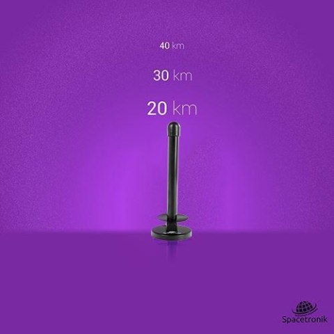 Antena magnetyczna DVB-T2 Spacetronik Hook TV USB 30dB Double Power SPACETRONIK