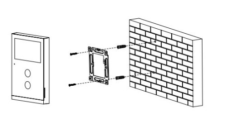 Zestaw wideodomofonowy DAHUA KTX02(S) DAHUA