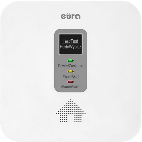 Czujnik czadu i gazu ziemnego 2w1Eura CGD-50A2 EURA