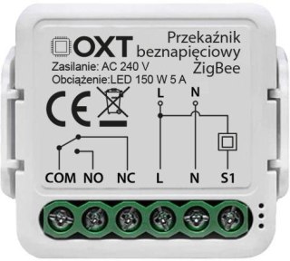 Moduł OXT mini beznapięciowy ZigBee TUYA OXT