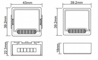 Moduł OXT mini beznapięciowy ZigBee TUYA OXT