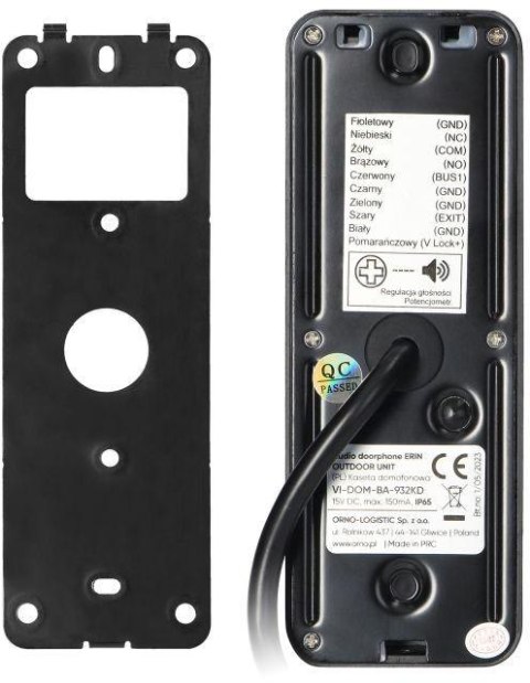 Zestaw domofon ORNO OR-DOM-BA-932/W ORNO