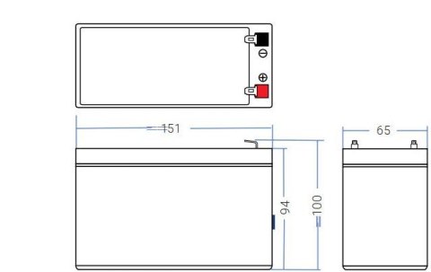 AKUMULATOR AGM Green Cell VRLA 12V 7Ah GREEN CELL