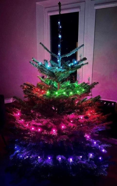 Lampki Choinkowe SMART taśma LED WIFI TUYA 20m USB MBG