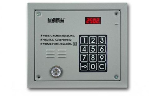 Laskomex Kaseta zewnętrzna CP-2503TP POL SREBRNA TM LASKOMEX